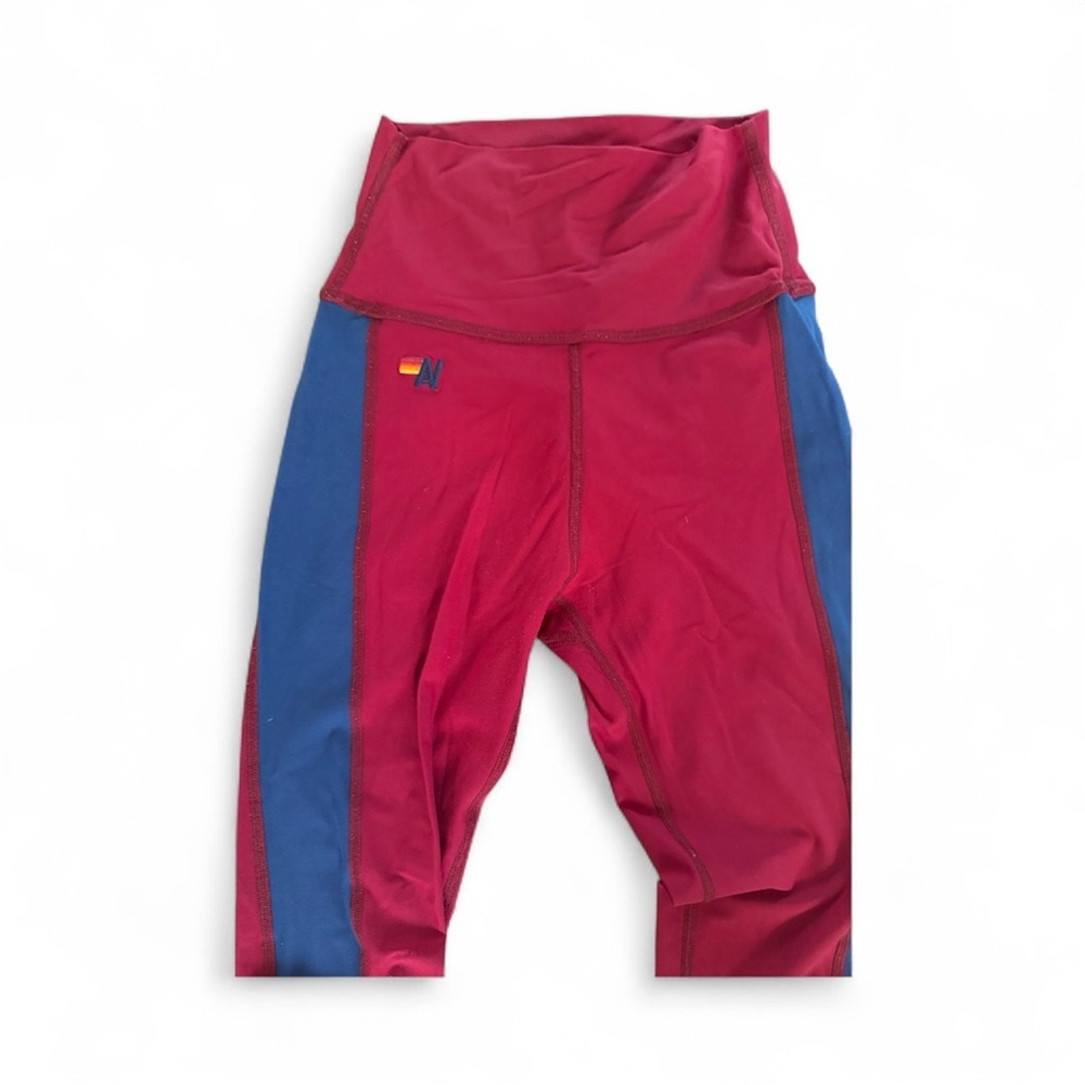 Aviator Nation Full Length Hi-Rise Speed Leggings Blazer size xs - Picture 6 of 8